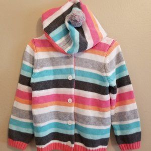 New 2T Sweater with Hood - Gymboree